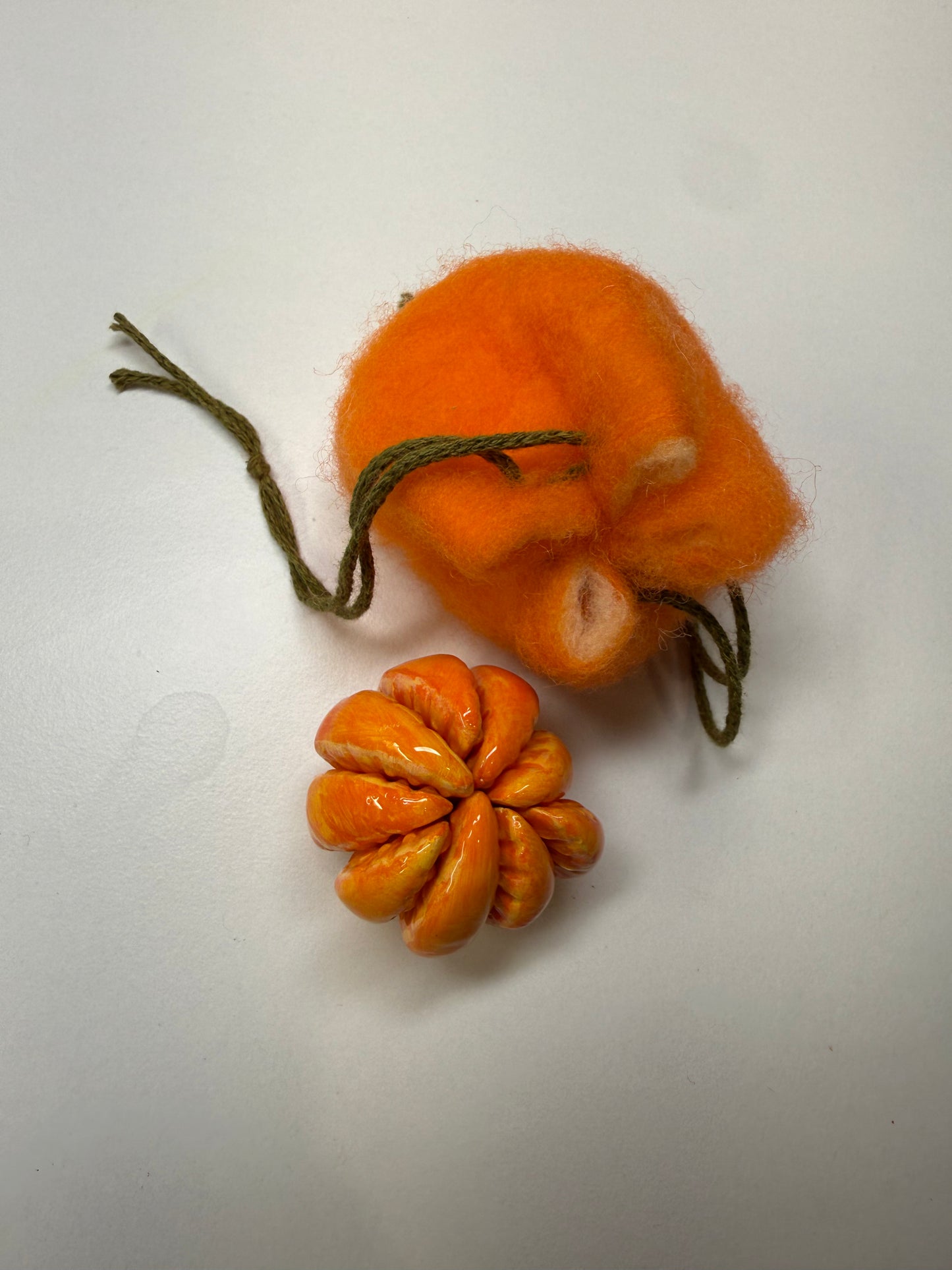 PRE-ORDER | Tangerine Magnets with Felt Pouch