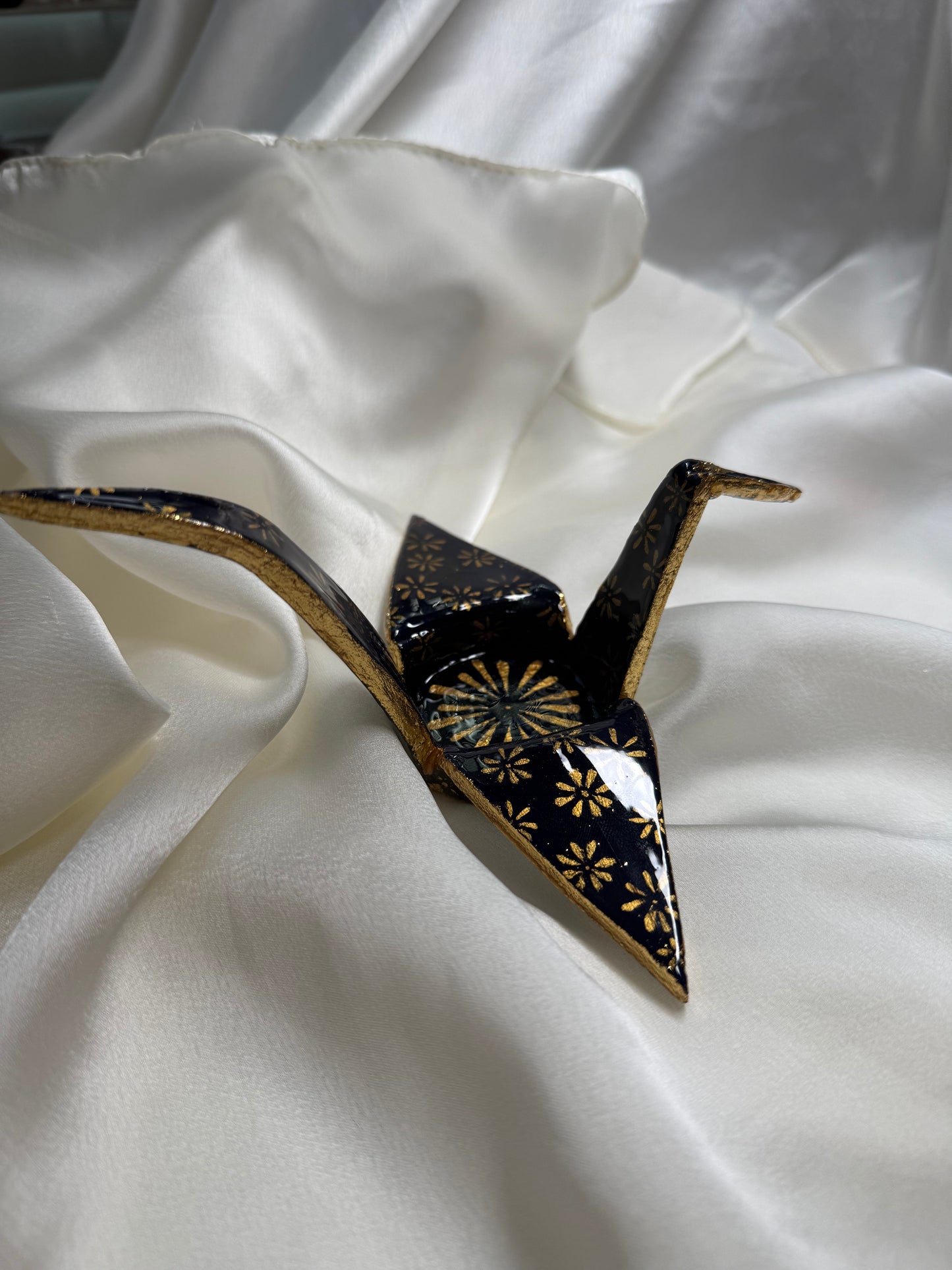 Paper Crane tea light holder/ trinket / decoration