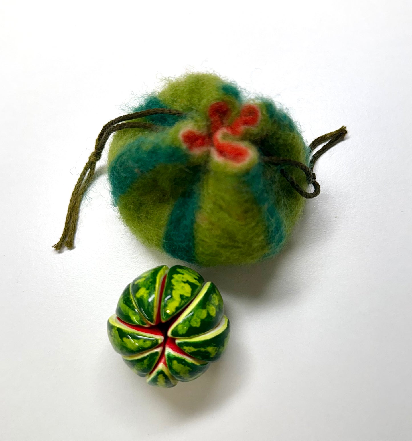 PRE-ORDER | Watermelon Magnets with Felt Pouch