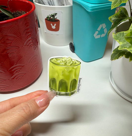 BaenMatcha Vinyl Sticker