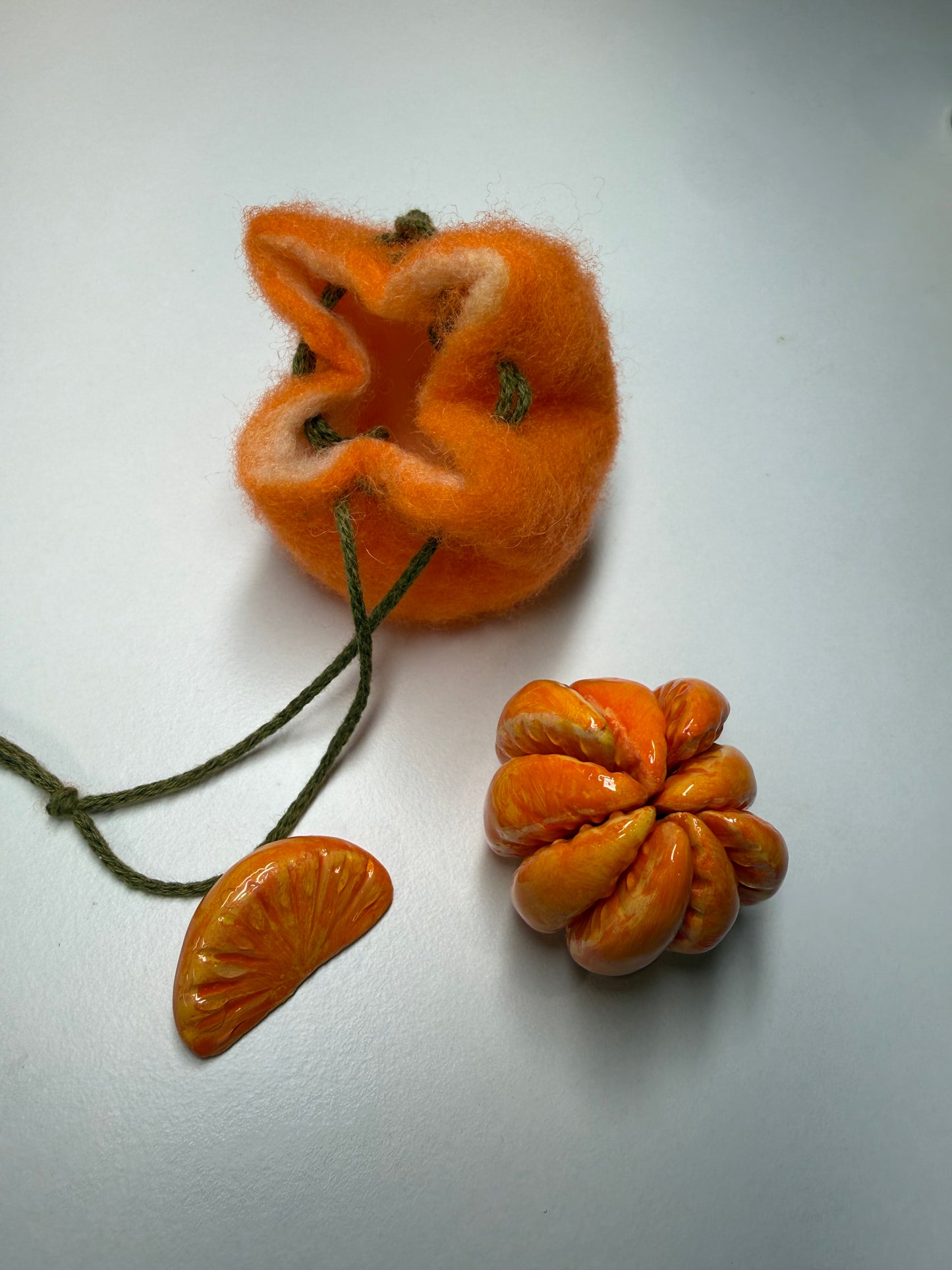PRE-ORDER | Tangerine Magnets with Felt Pouch