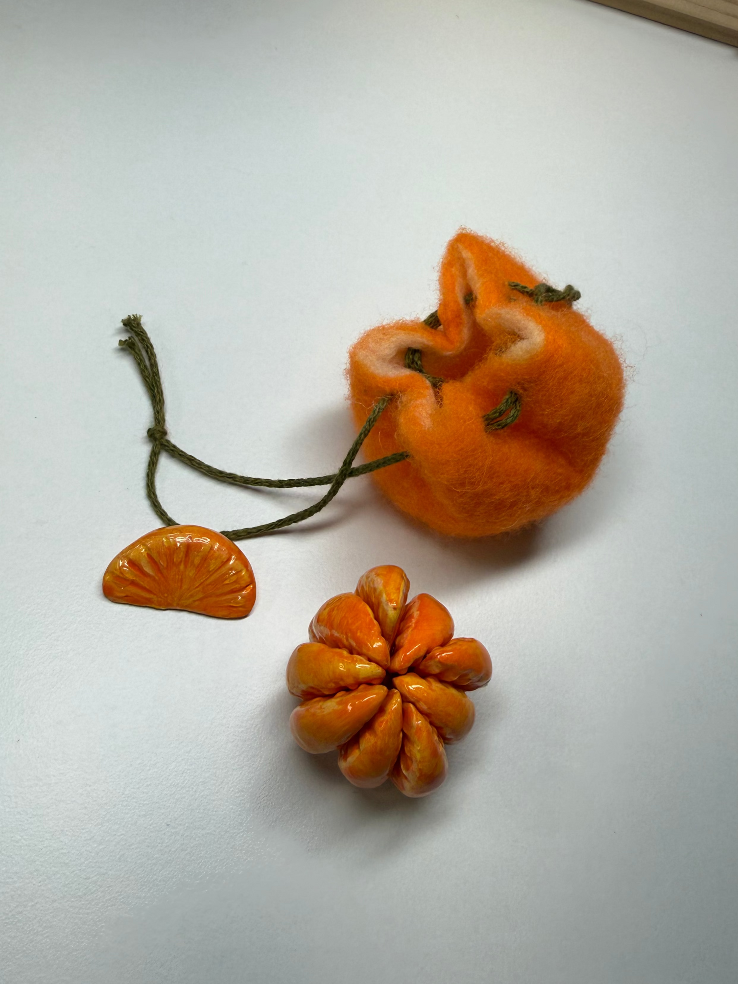 PRE-ORDER | Tangerine Magnets with Felt Pouch